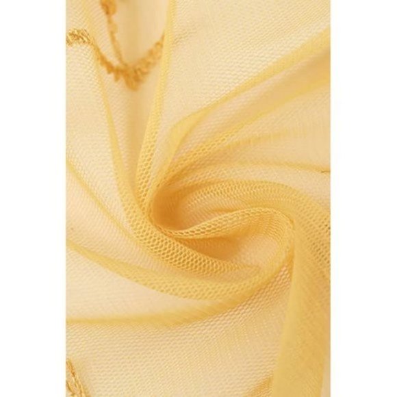 SEQUINED Peacock Shawl Wraps Fringed Evening Cape, Gold - Picture 5 of 6